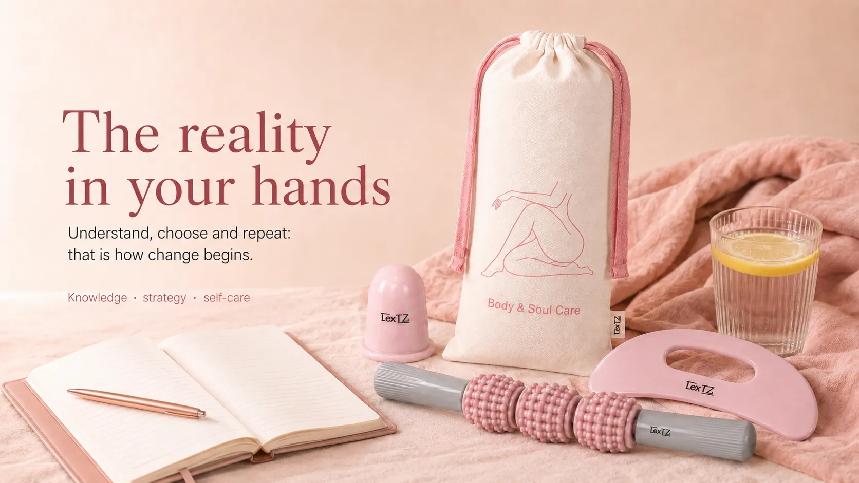 Personal beauty ritual commitment page